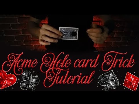 A-Hole Magic Trick // Card Trick // Tutorial