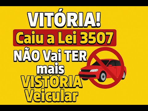 Caiu a vistoria veicular?
