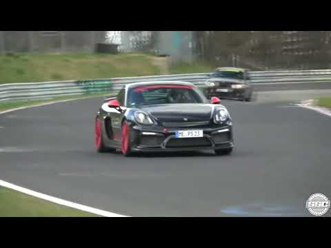 Abarth 595 Tracktool vs Porsche GT4 @ Nürburgring Nordschleife