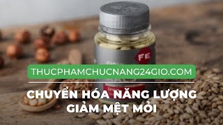 Essential Minerals Iron thúc đẩy hình thành máu và chuyển hóa năng lượng, giảm mệt mỏi