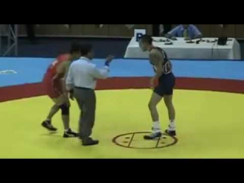 60 kg Freestyle bronze match  Jordan Oliver (USA) dec. Batchuluun Batmagnai (Mongolia)