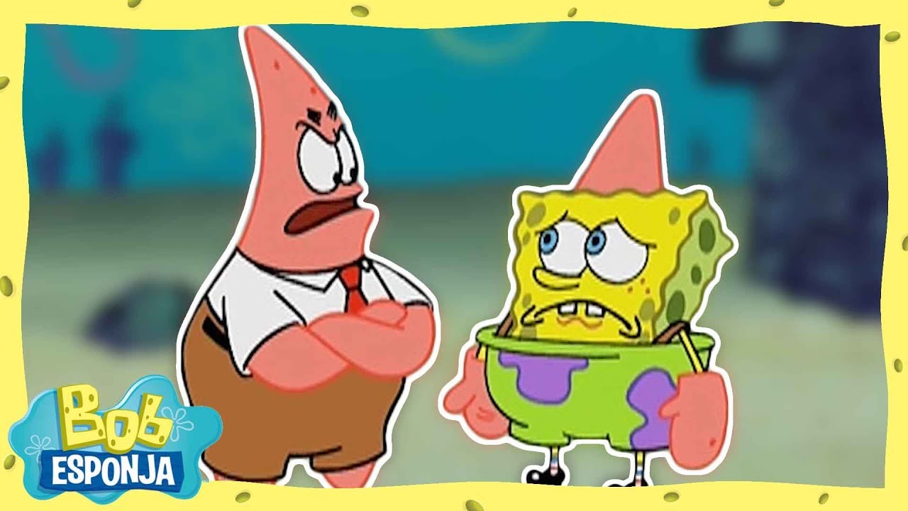 Bob Esponja e Patrick Brigam | Parte 1 | Bob Esponja em Português