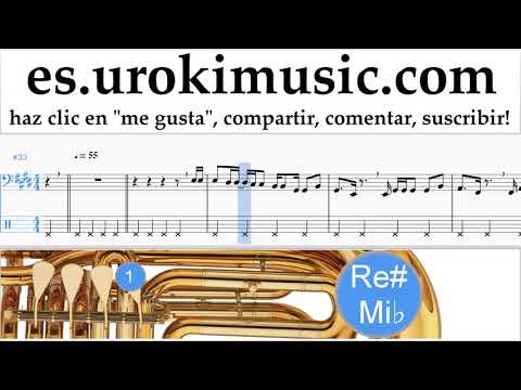 Tutorial de Tuba Luis Fonsi, Stefflon Don - Calypso Clases Notas um-ih927