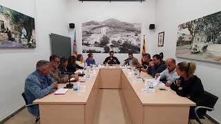 Ple extraordinari de 16 octubre 2019