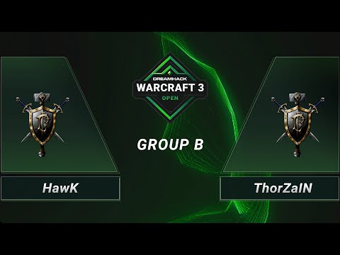 WC3 - HawK vs. ThorZaIN - Group B - DreamHack WarCraft 3 Open Winter 2021 - EU