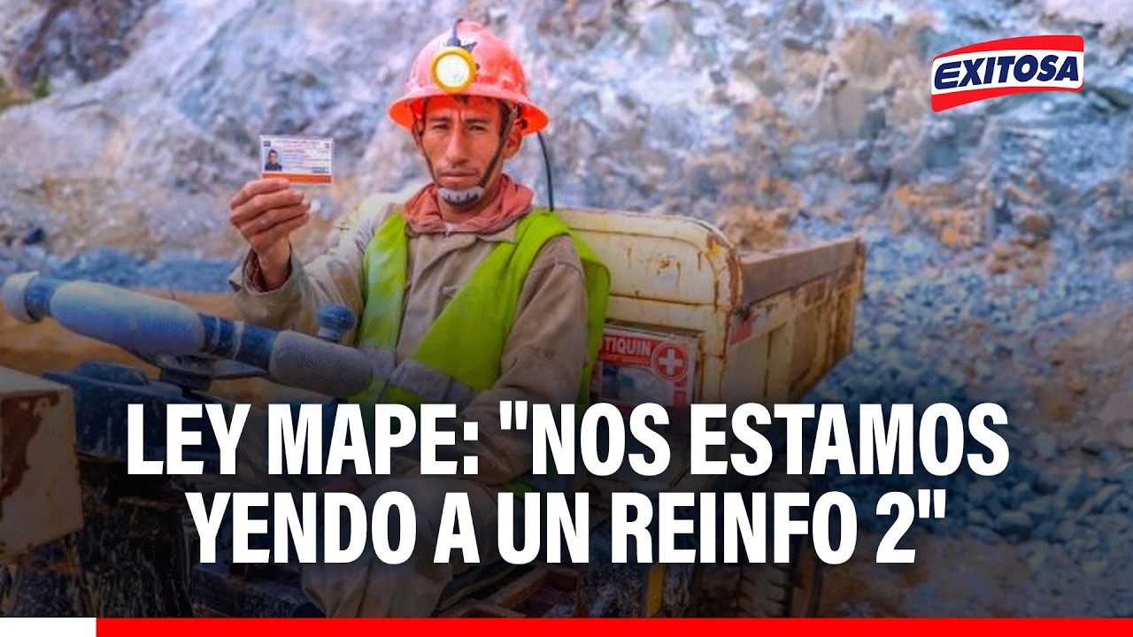 🔴🔵 Guido Pennano cuestiona Ley MAPE: "Nos estamos yendo a un Reinfo 2"