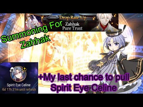 Let's summon Zahhak! M(+my last chance to pull ML Celine) -Epic Seven