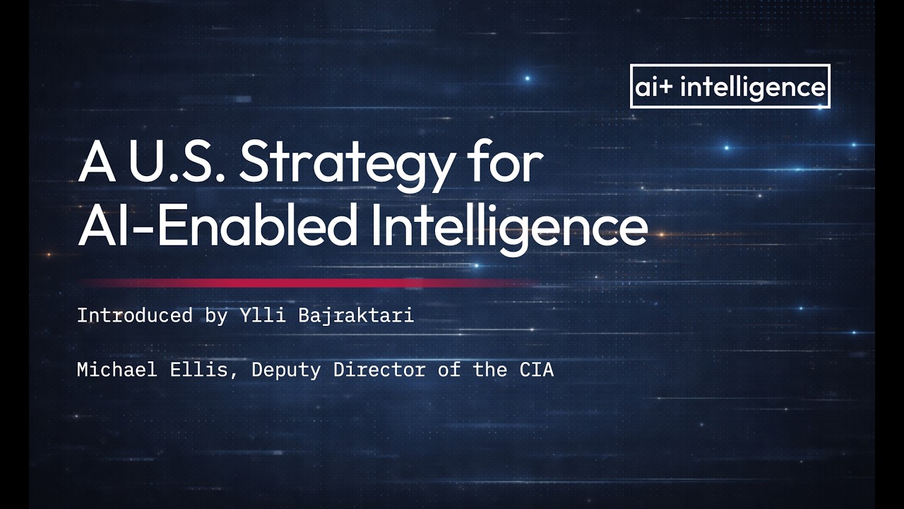 A U.S. Strategy for AI-Enabled Intelligence