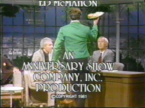 Tonight Show Johnny Carson 19th Anniversary WTVG 13, Sept 27 1981 w/commercials