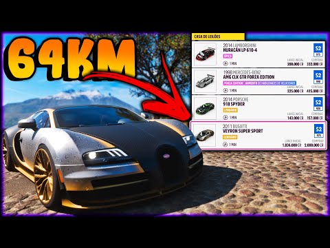 FORZA HORIZON 5 - 64KM RACE with an AUCTION CAR "surprise tuning"