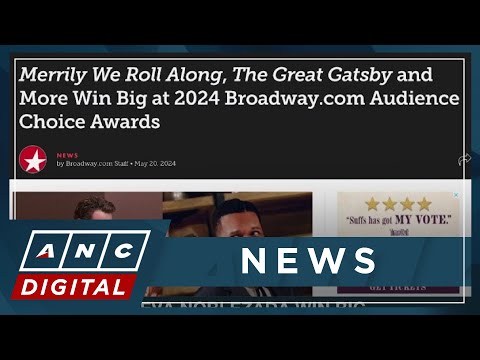 Great Gatsby, Eva Noblezada win big at 2024 Broadway.com Audience Choice Awards ANC
