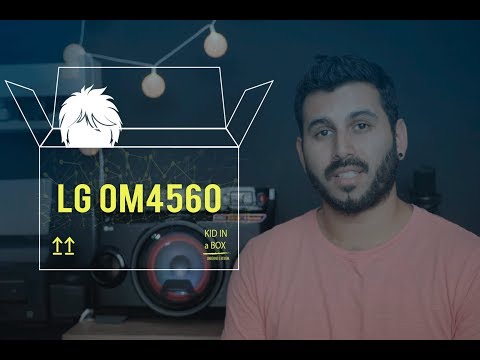 Unboxing Radio LG - OM4560
