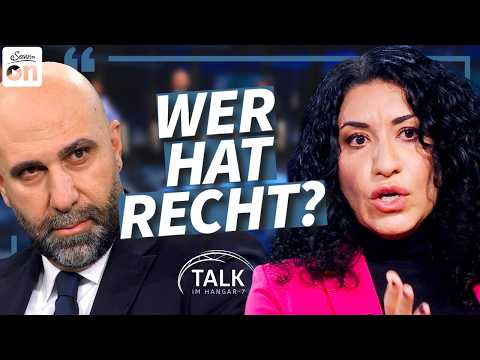 Krieg in Nahost: Streit zwischen Amnesty-Chefin und Extremismus-Experte eskaliert | Talk im Hangar-7