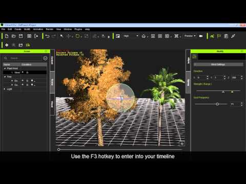 iClone 6 Tutorial - SpeedTree Basics