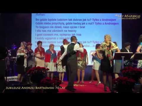 Andrzej Bartkowski 70 lecie - życzenia pracowników MCC  Mazurkas