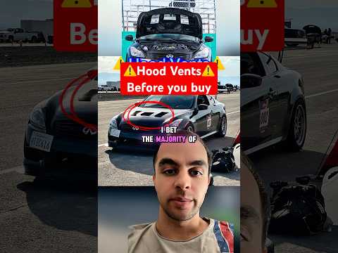 ⚠️Hood Vents⚠️before you buy #cars #carbuild