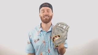 Video thumbnail: **EXCLUSIVE** Wilson A2000 11.5" SnakeSkin Baseball Glove: WTA20RB181786PA