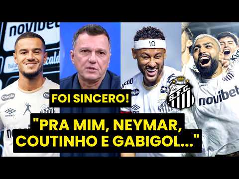“EU NÃO CONSIGO IMAGINAR ISSO! NEYMAR, COUTINHO e GABIGOL…” MAURO CEZAR É SINCERO sobre o SANTOS!