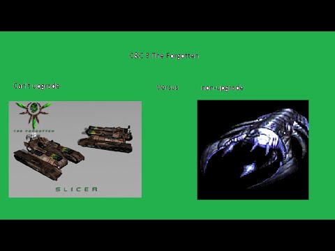 C&C 3 The Forgotten Slicer versus non-upgrade Devastator Warship