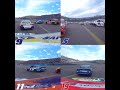 Check out the final restart from all four playoff in-car cameras | #shorts | NASCAR