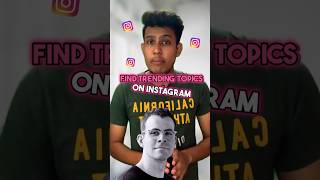 Download lagu Easy way to find trending topics on instagram | Content Ideas #shorts mp3 Download lagu Easy way to find trending topics on instagram | Content Ideas #shorts mp3