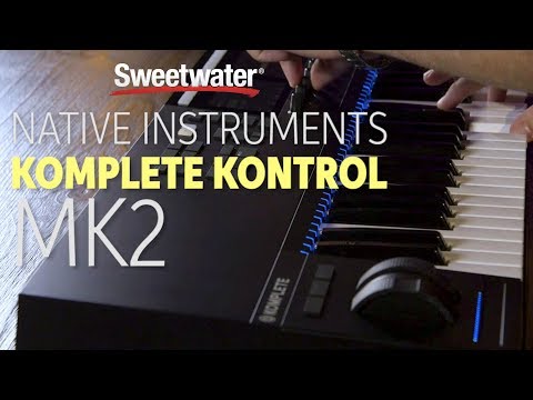 Native Instruments Komplete Kontrol MK2 Keyboard Controller Demo