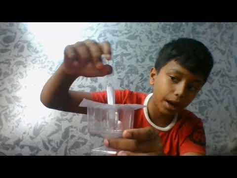 paper smoke experiment by me yathish