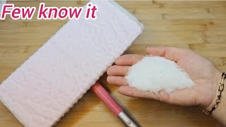 After this video you will always use salt to clean