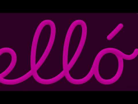 Apple iMac Screensaver - Hello (4K version)