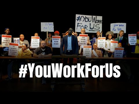 YOU WORK FOR US!  - Poetic Justice feat. Mr J. Written and produced by Bruce Retief