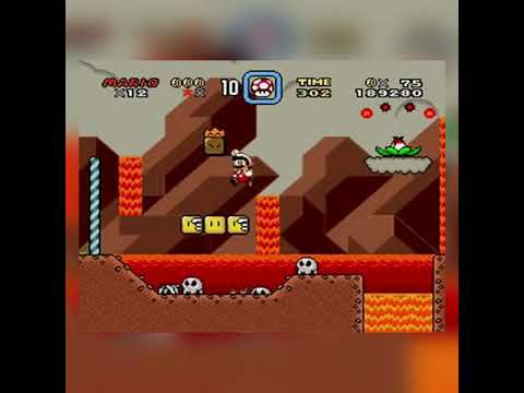 SMW Custom Music Track 19 - (Mario & Luigi: Partners in Time - Thwomp Volcano)