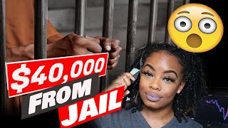 He Made $40,000 From JAIL!!!! | Very Inspiring
