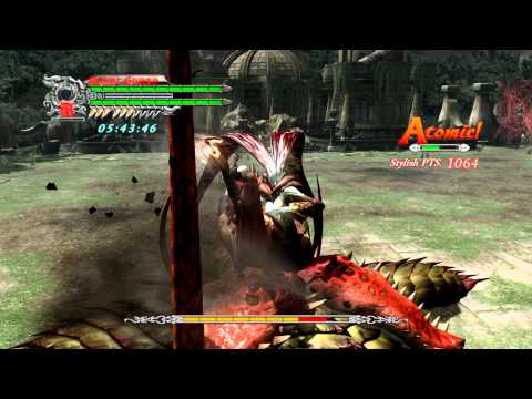 DMC4 New Record : DMD Echidna in 25.6 sec (Dante) (No Turbo)