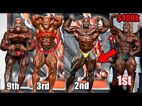 2020 Mr. Olympia - Entire Line-Up Result, Posing Routine & Prize Money