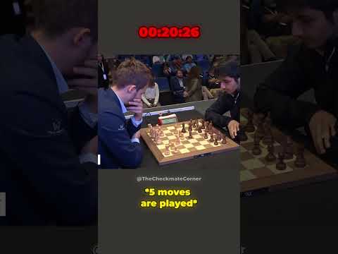 The Shortest game of Magnus' career😳