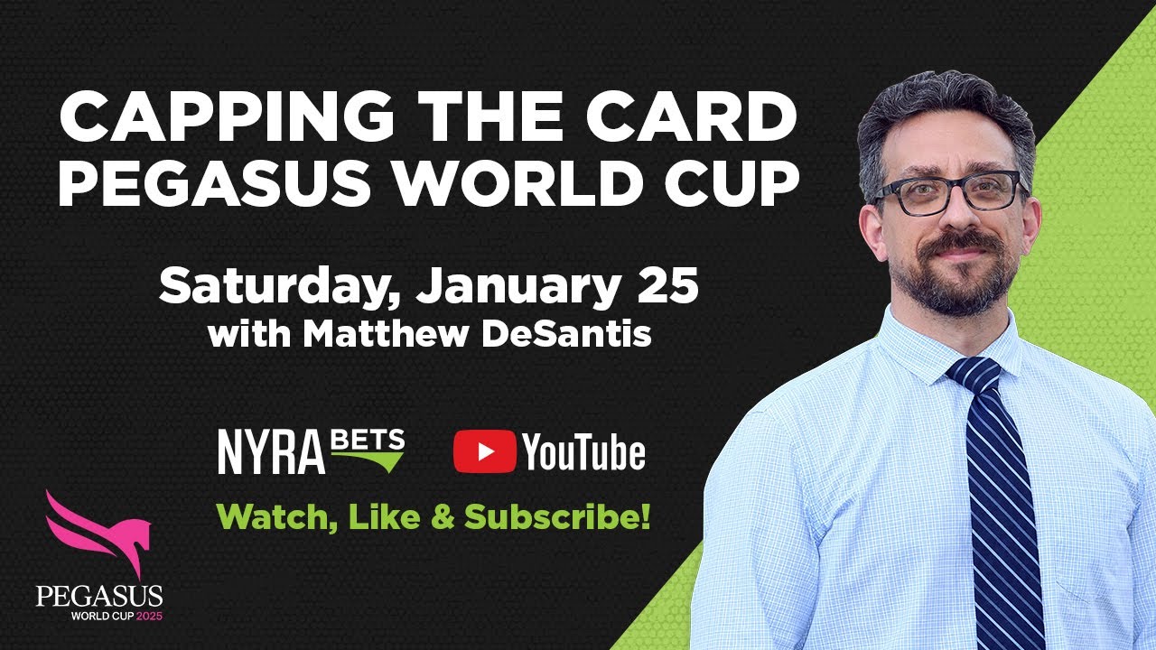 Capping the Card: Pegasus World Cup Day at Gulfstream Park FREE PICKS Saturday, January 25