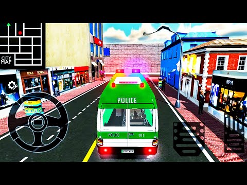Police Ambulance Van Driving - 911 Rescue Emergency Simulator - Android GamePlay #3