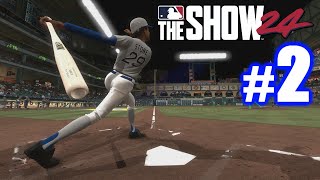 HER FIRST HIT WAS AN RBI TRIPLE! | MLB The Show 24 | Diamond Dynasty #2