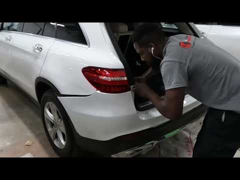 2018 Mercedes Benz GLC 300 back bumper removal. How to do it yourself