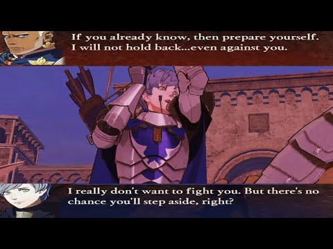 Fire Emblem Warriors: Three Hopes - Ashe vs Dedue Unique Dialogue At Garegg Mach