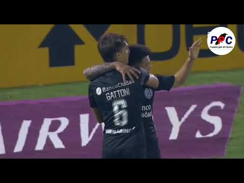 12 de Octubre 0-2 San Lorenzo. Goles Alexander Diaz y Oscar Romero