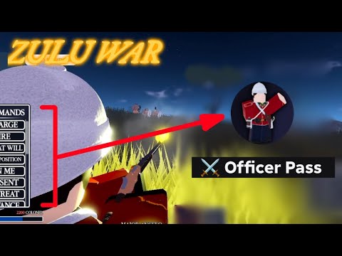 Zulu War | Officer Gamepass | Review. #military #roblox #britain #zuluwar #officer