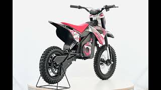 Kids Electric Dirt Bike 1000W | Beneo Motors Gazelle Red | Ages 6–10 | Speed Limiter