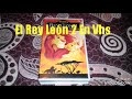 El Rey León 2 En Vhs