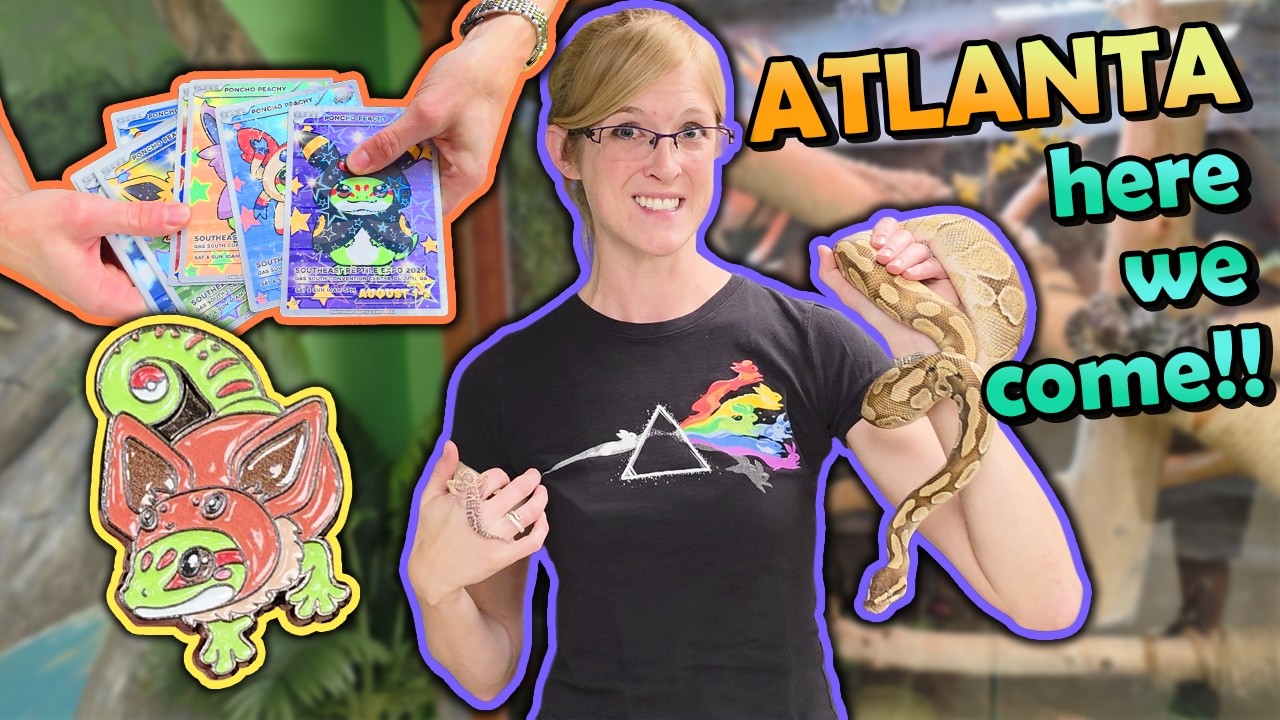 We're going to the Southeast Reptile Expo! (August 1-2!)