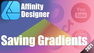 Saving Gradients in Affinity Designer