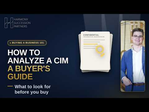 Analyze CIMs