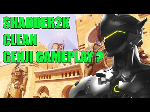 SHADDER2K CLEAN GENJI GAMEPLAY POTG - GRAND MASTER OVERWATCH SEASON 24