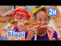 Yummy Pretzels With Chef Blippi Meekah Kids Cooking Videos Happy Holidays