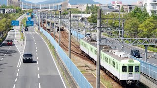 神戸電鉄デ1150形1151f南ウッディタウン～フラワータウン